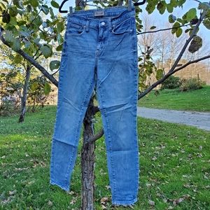 Madewell 9" High Rise Skinny Light Wash